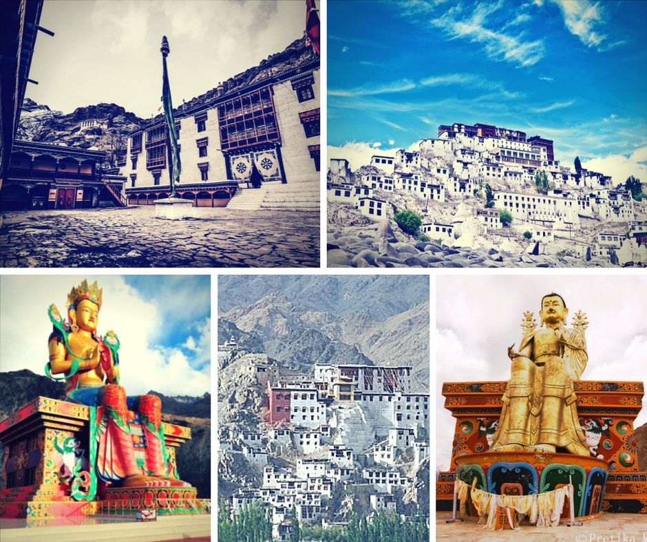ladakh tourist places collage